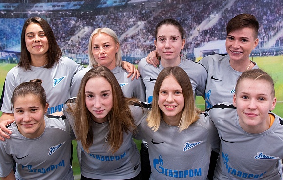 Conheça as jogadoras do time feminino do Zenit! 