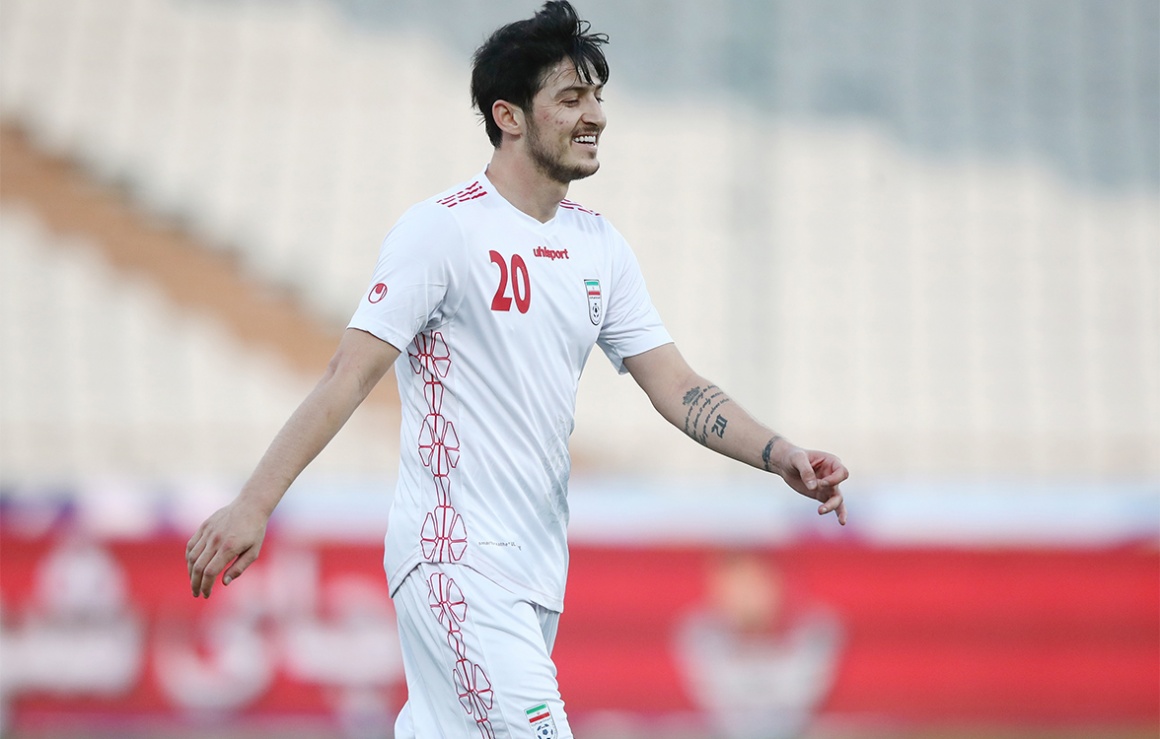 Sardar Azmoun convocado para a Seleção Iraniana