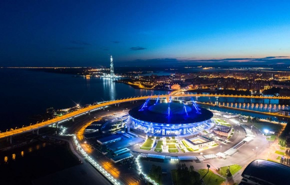 Estádio St. Petersburgo na corrida para sediar a final da UEFA Champions League de 2021